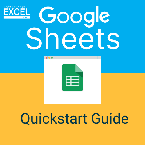 Google Sheets eBook - Thumbnail