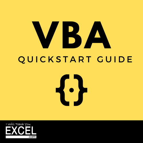 VBA Quickstart - Thumbnail
